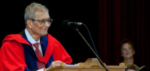 Nobel laureate receives UBC honorary degree