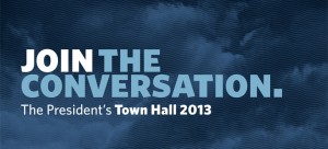 Join the Conversation – Town Hall 2013
